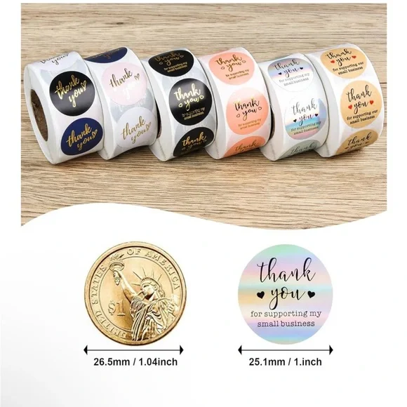 Buy Now 550 Bundle of Thank You Card, Stickers & Gift Bags - Picture 5 of 5